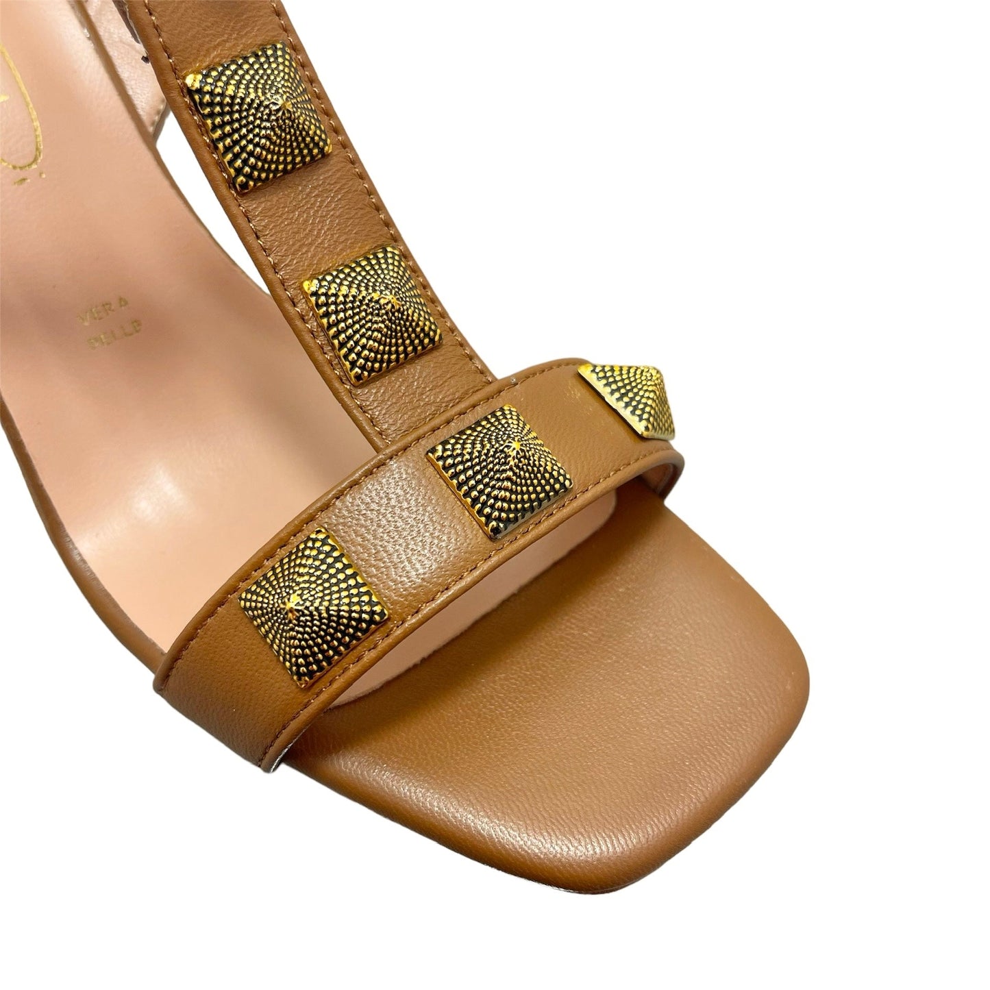 Bianca Dì sandalo in pelle