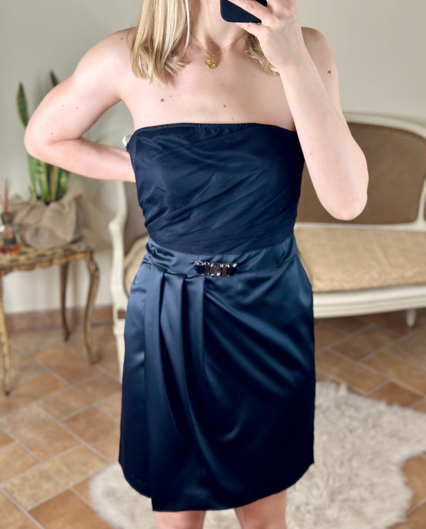 Cristina Gavioli abito pietre