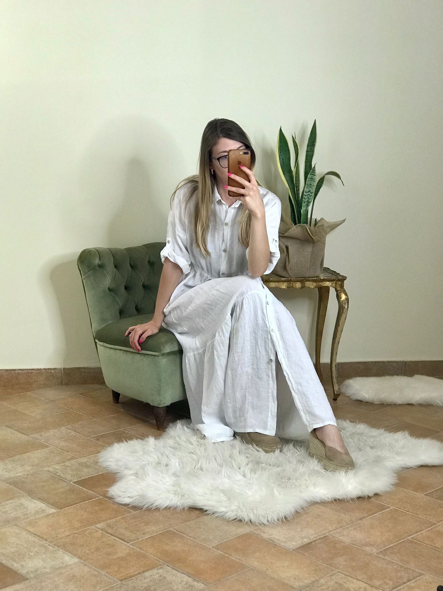 Spazio Sand ORNELLA chemisier