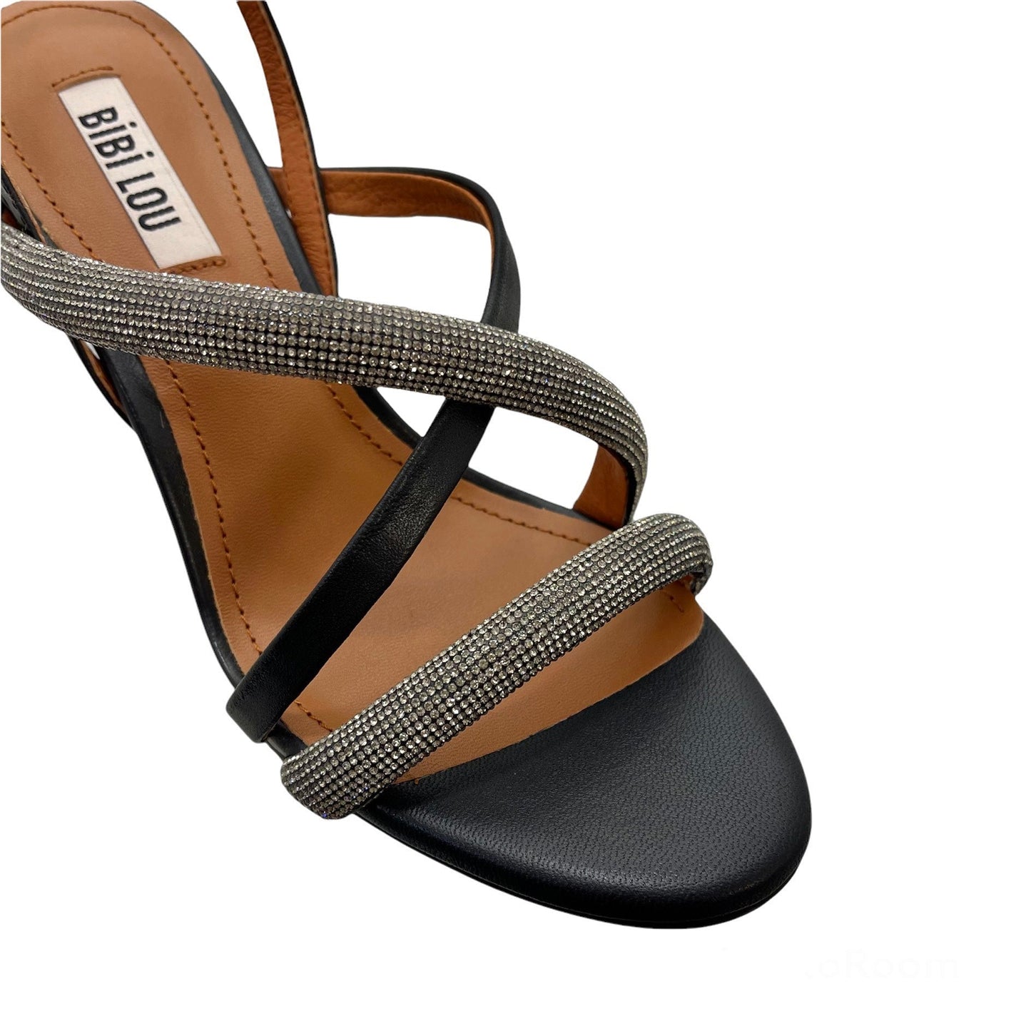 BIBI LOU sandalo strass nero