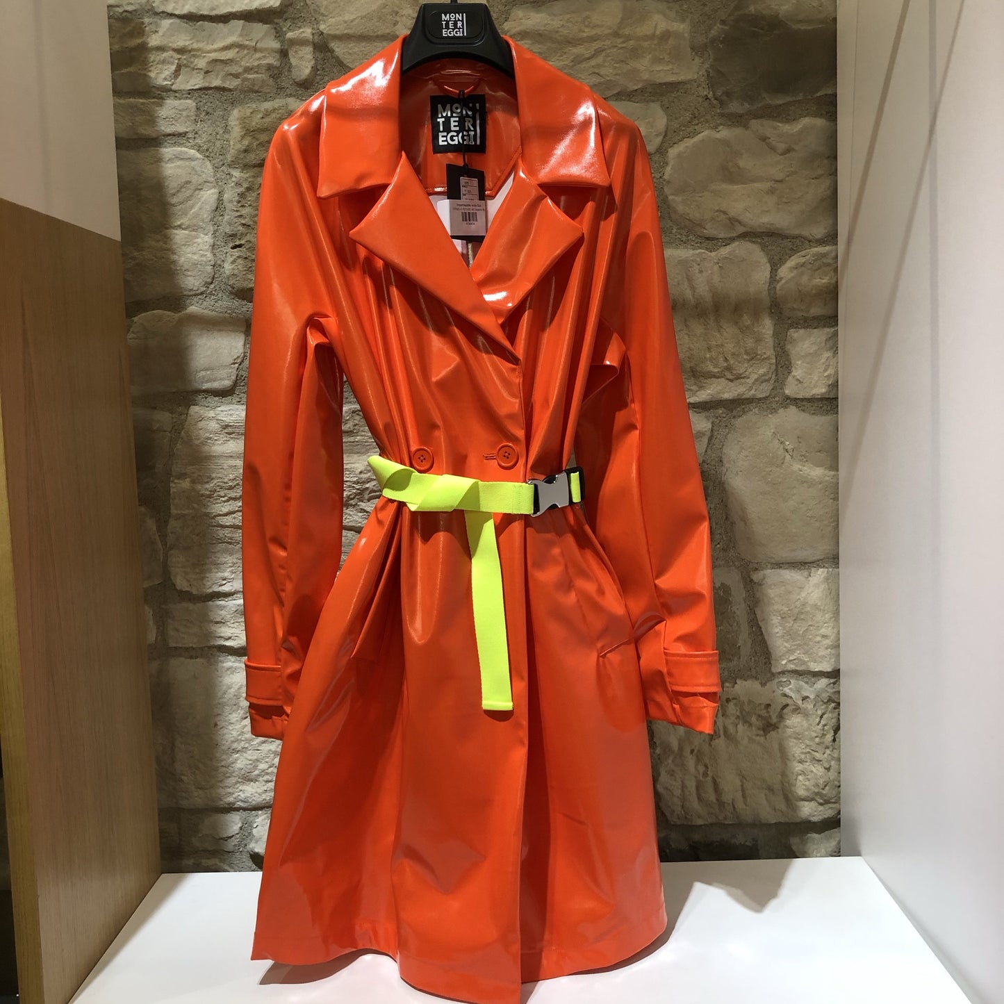 Impermeabile vinile fluo