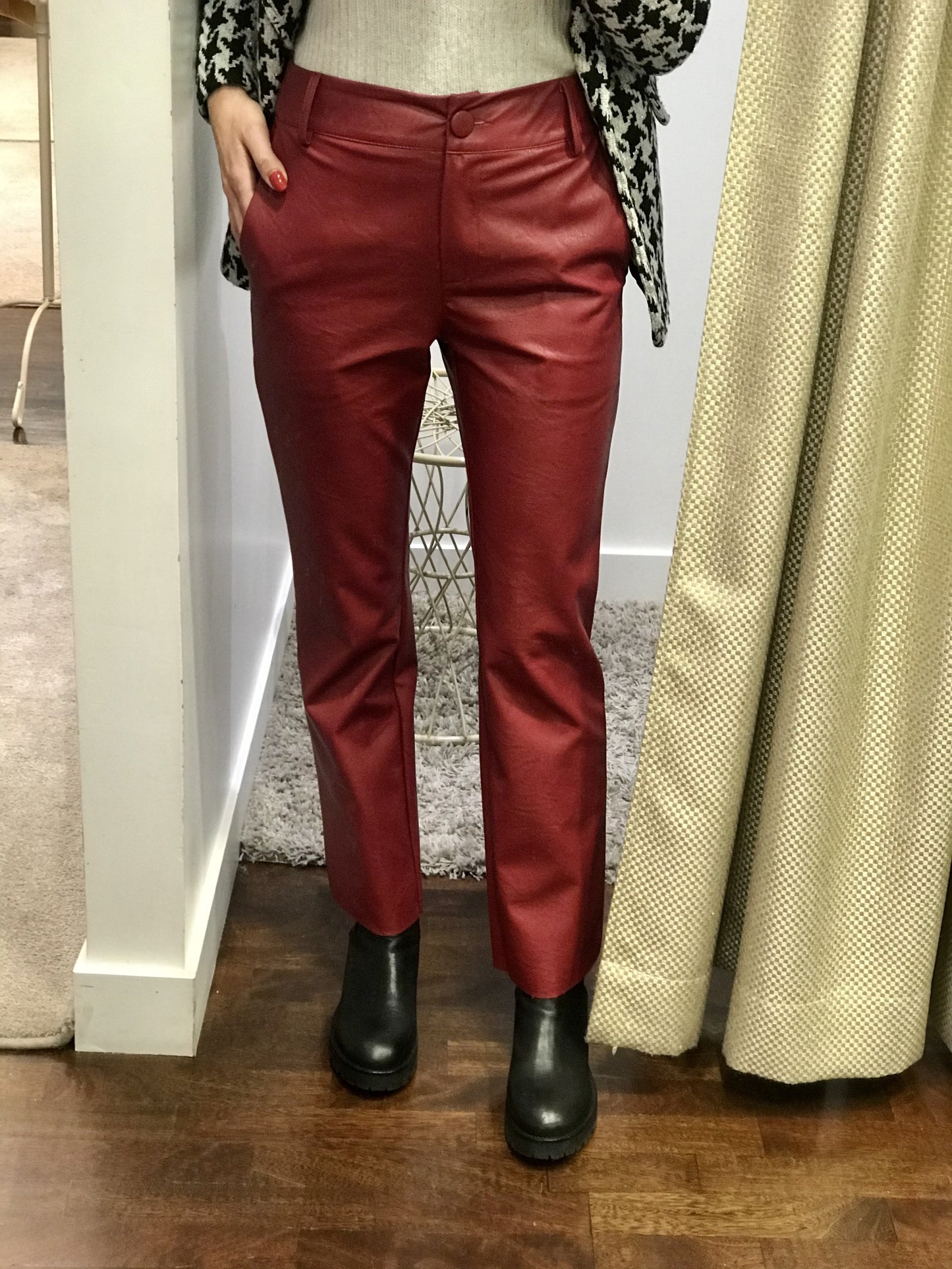 Madame Urbana Pantalone trombetta ecopelle