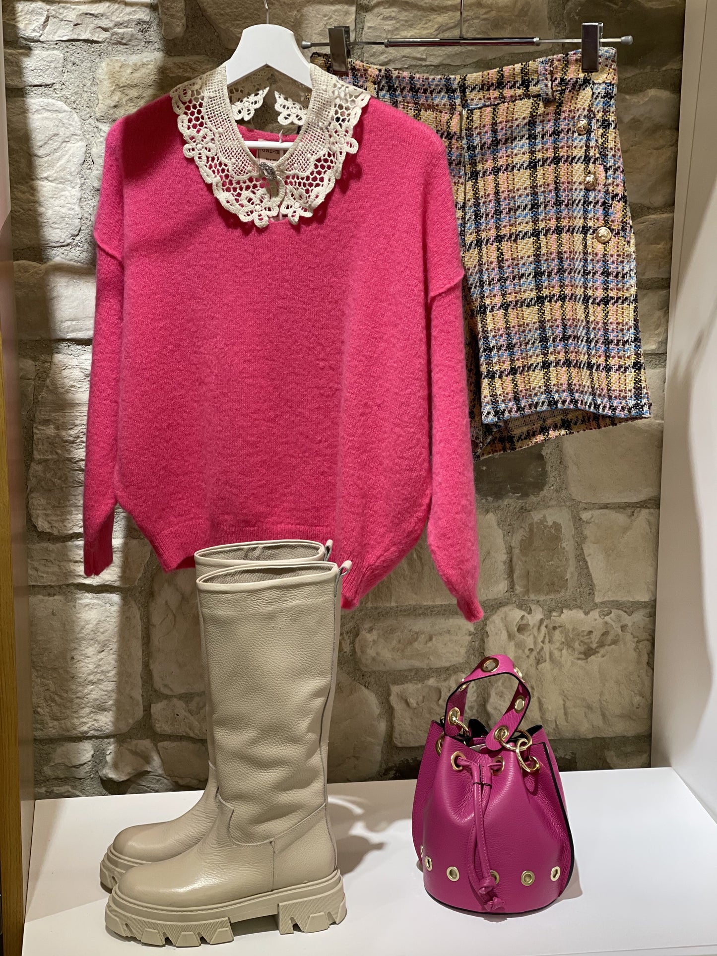 UNI mè maglione scollo a V