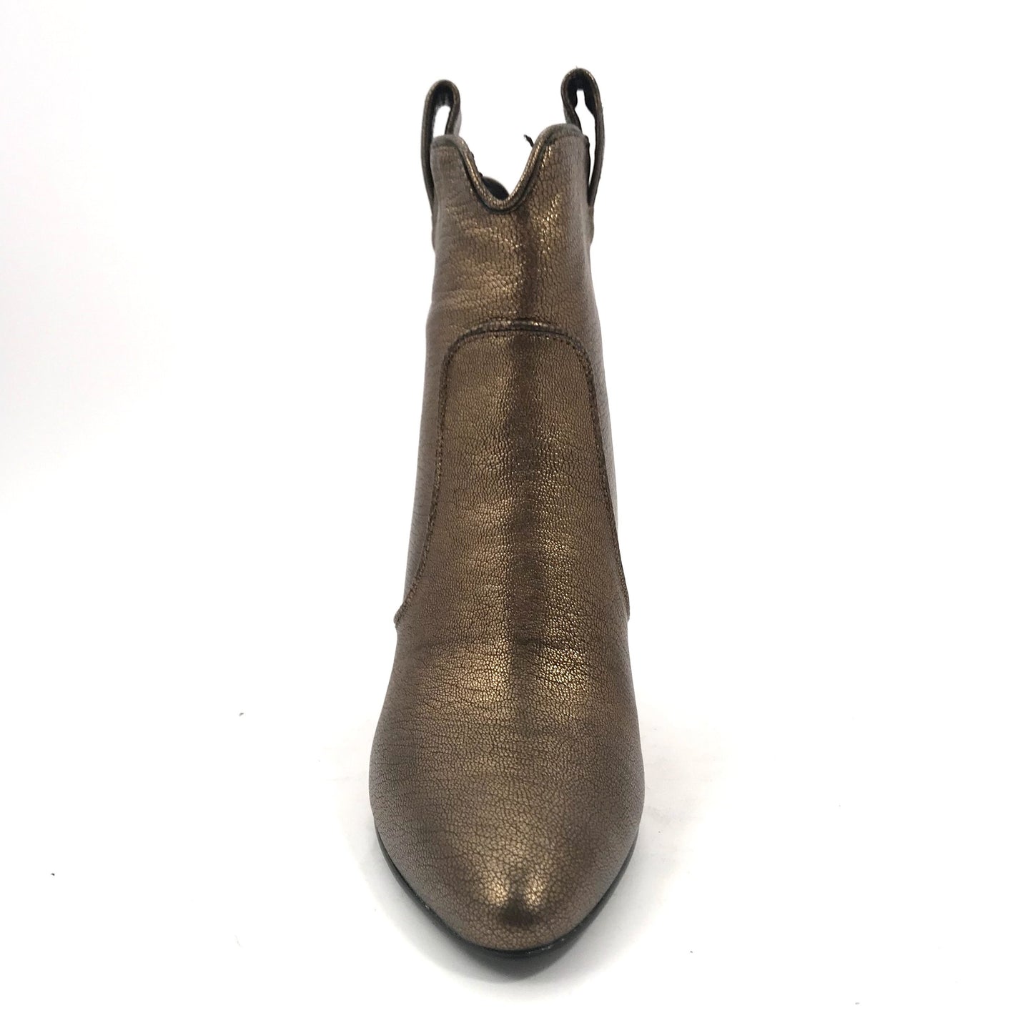 What For Harry foil sheep ankle boot