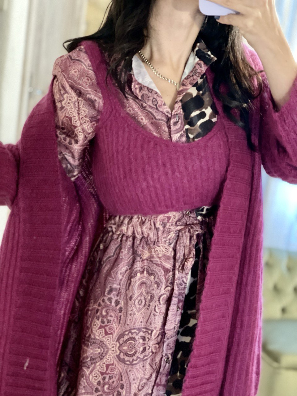 Solotre top (disponibile ciclamino e turchese)