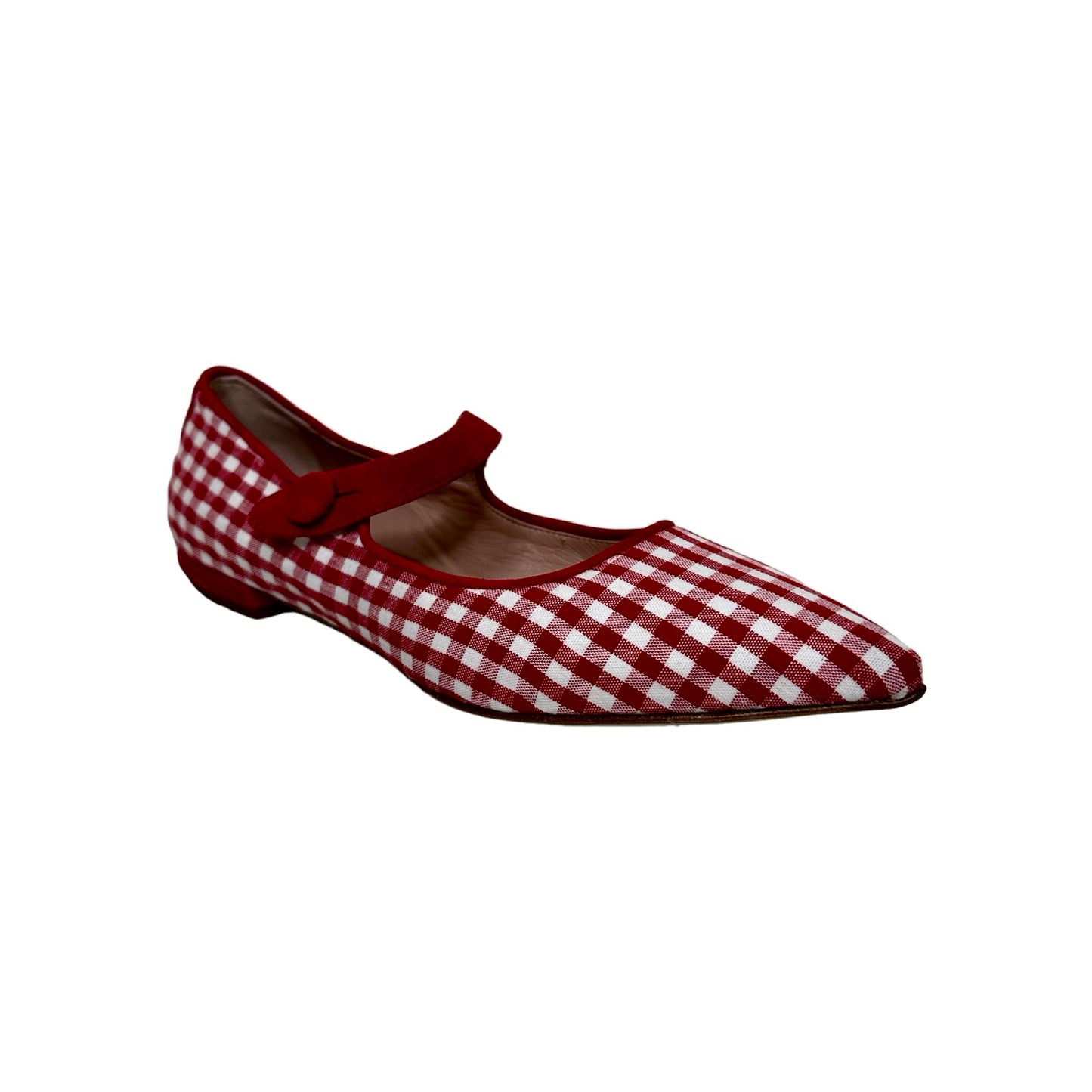 Theresa ballerina vichy rosso