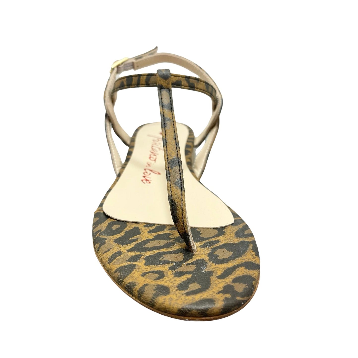 Positano in Love sandalo infradito leopard