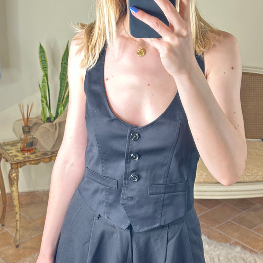 Cristina Gavioli gilet nero