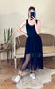 Futur3 Abito lungo tulle