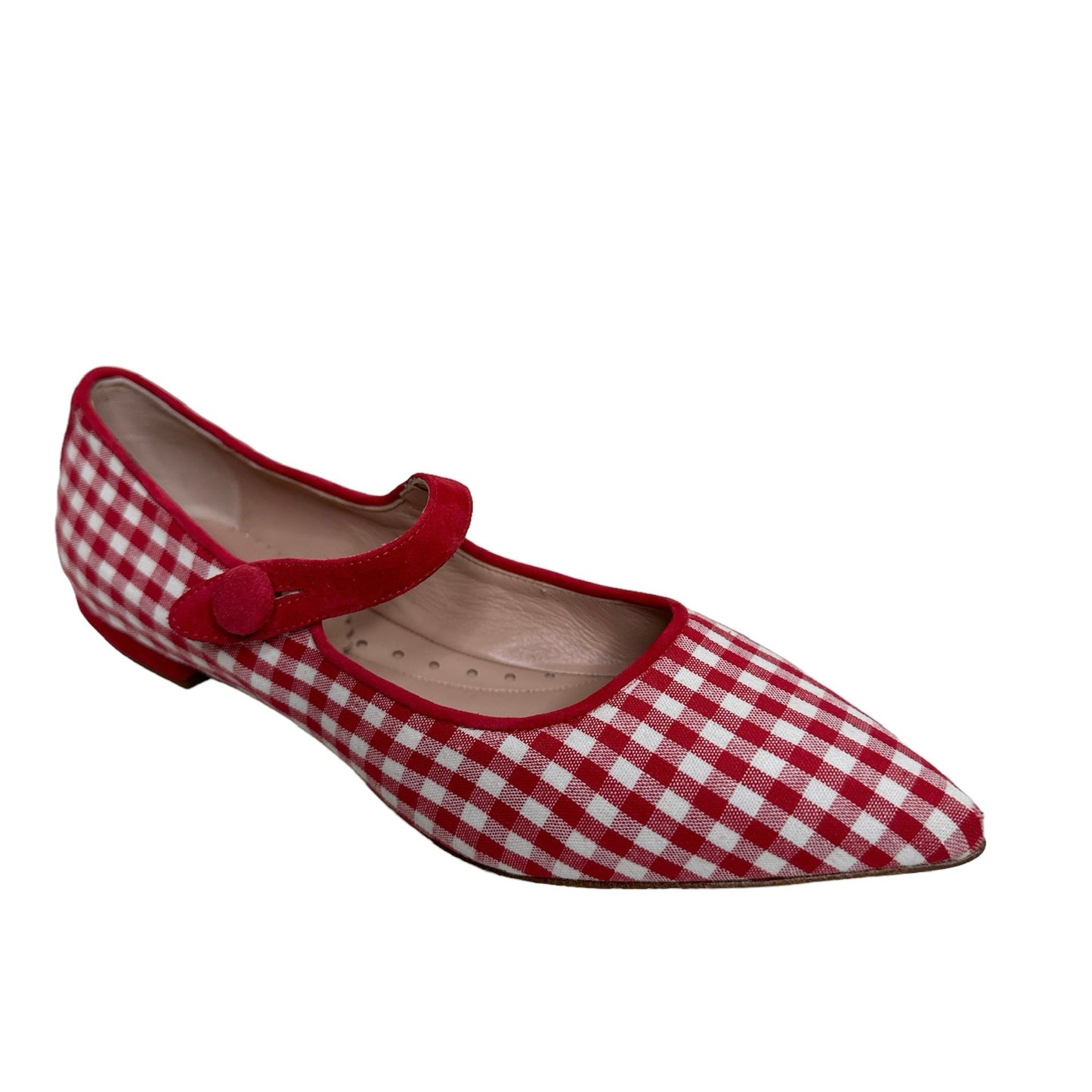 Theresa ballerina vichy rosso
