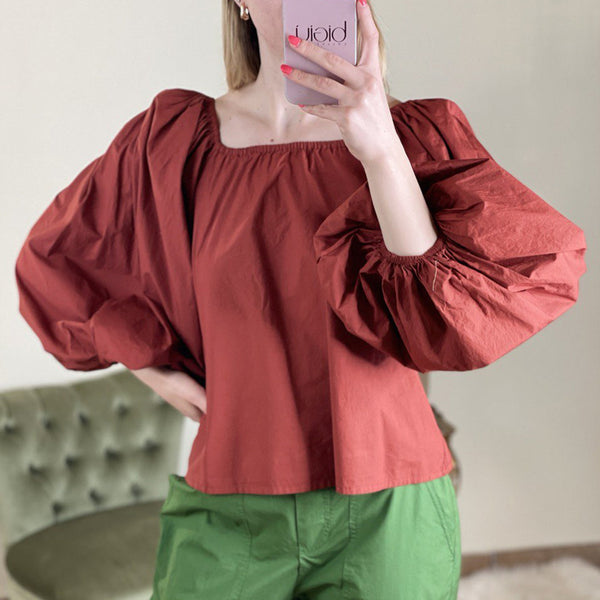 Meme Road blusa in cotone
