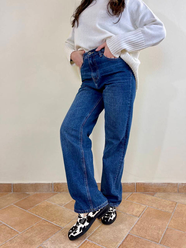 GLANCE jeans mom