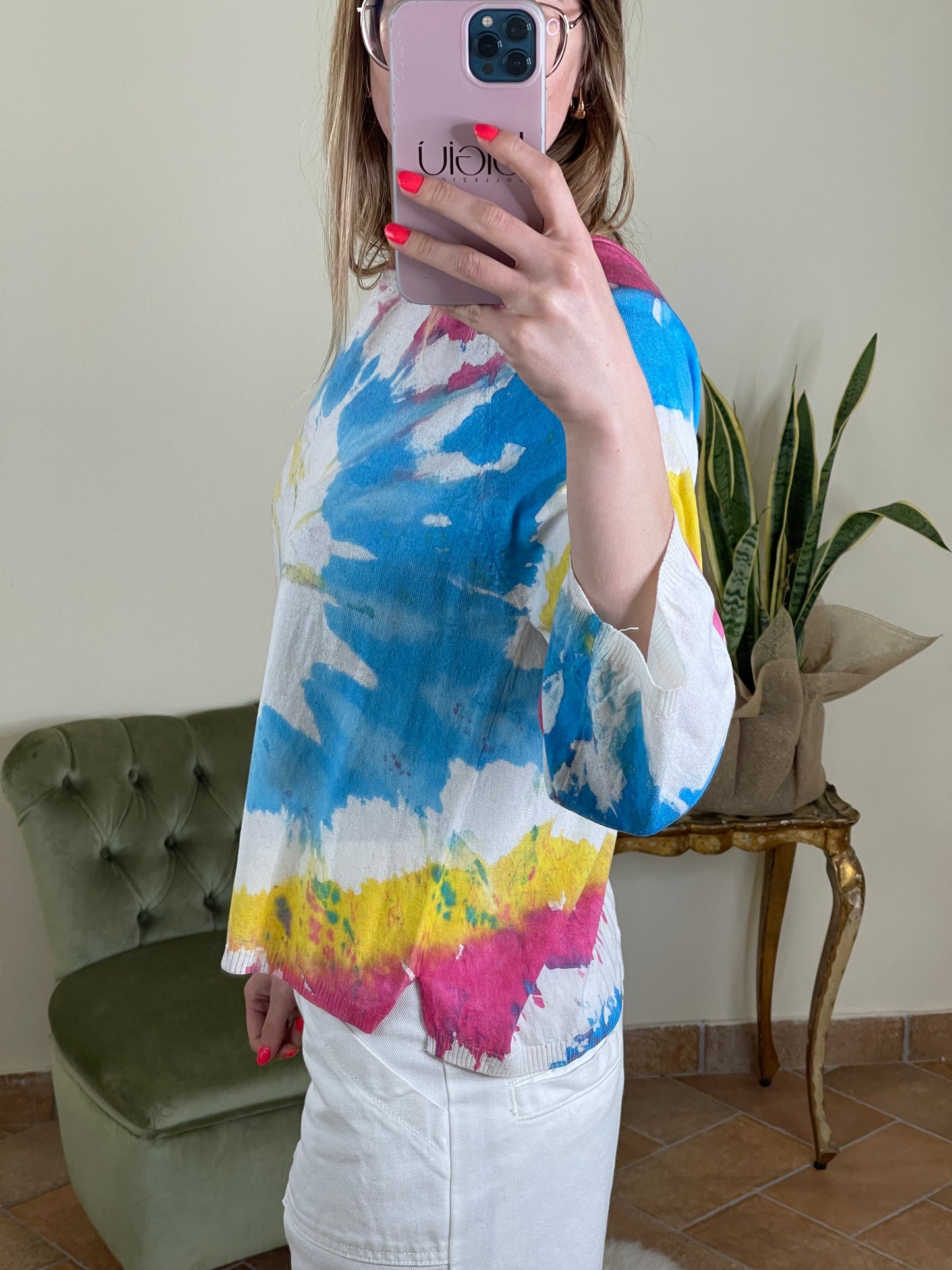 UNI mè Maglia tie die