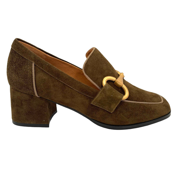 BIBI LOU Mocassino verde kaki