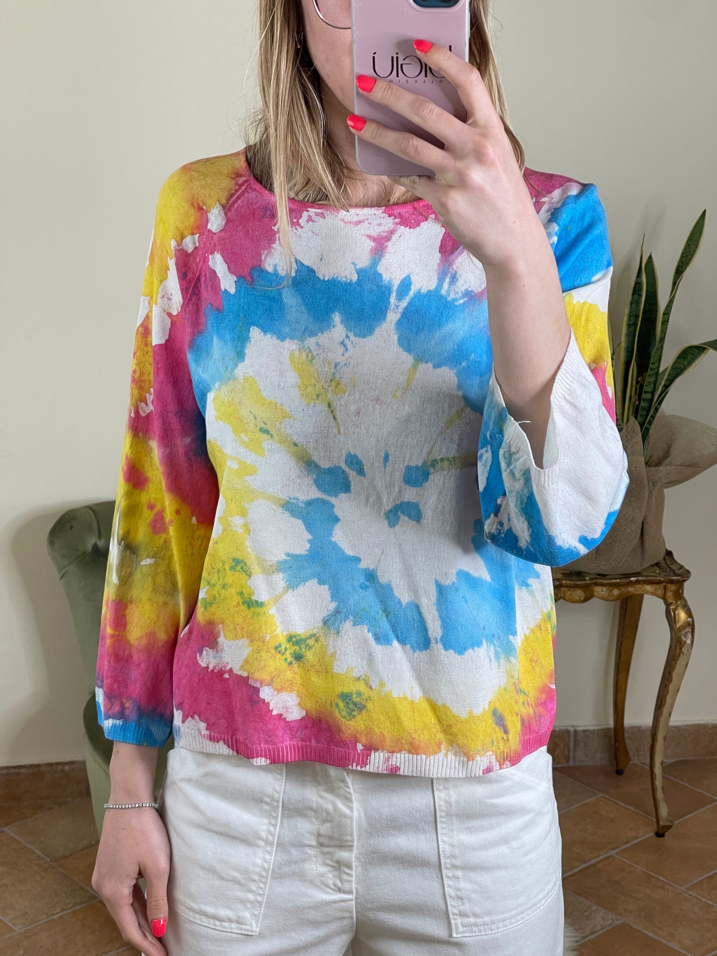 UNI mè Maglia tie die