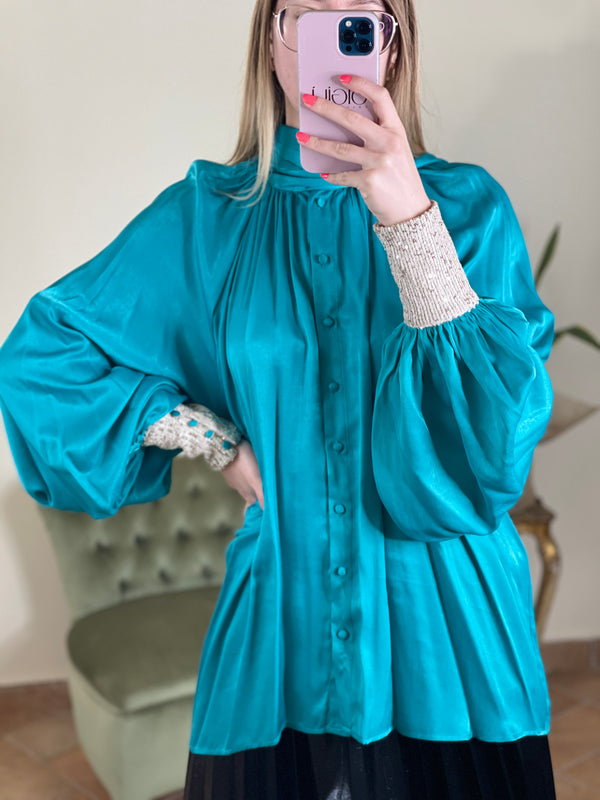 Silence Limited Blusa polso paillettes
