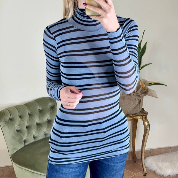Crochè dolcevita riga (disponibile anche PANNA)